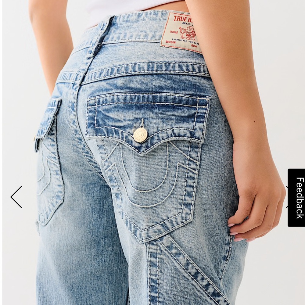 True Religion RICKI BIG T RELAXED CARPENTER JEAN